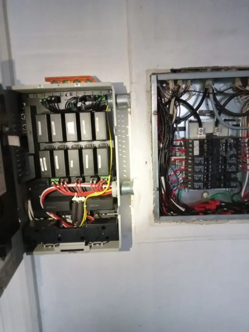 Electrical panel upgrade completed for Commercial Electrician Services in Heartland